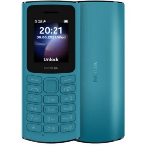 Телефон сотовый Nokia 105 DS Cyan