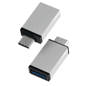 Переходник USB Type-C 3.1 - USB A 3.0 шт.-гн. Атом сер. 31046