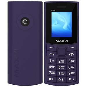 Телефон сотовый Maxvi C40 Purple