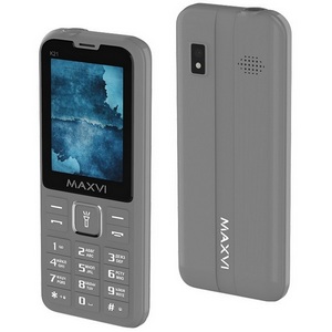 Телефон сотовый Maxvi K21 Grey