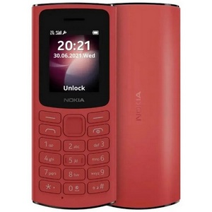 Телефон сотовый Nokia 106 DS Red