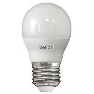 Лампа светодиодная IONICH LED G45 10Вт 4000K E27 (1555)