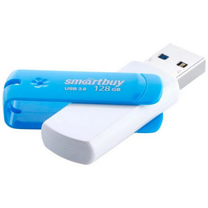 Накопитель Flash Smartbuy 128Gb Diamond Blue (SB128GBDB-3) USB 3.0 / 3.1