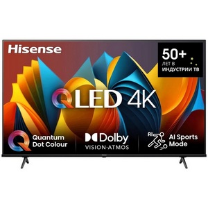 Телевизор Hisense ЖК 43E7NQ QLED (4K) Smart VIDAA (Россия)