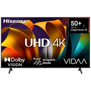 Телевизор Hisense ЖК 55A6N (4K) Smart VIDAA