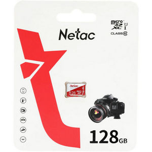 Карта памяти micro-SD Netac 128GB class 10 UHS-1 (P500 Eco)