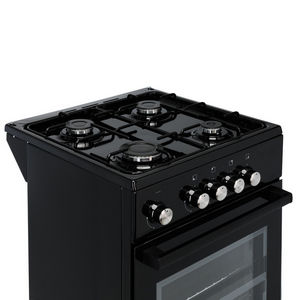 Плита De Luxe 5040.48г.011 (черная)