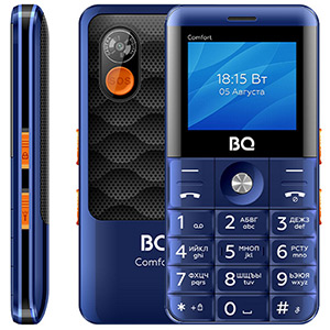Телефон сотовый BQ 2006 Comfort Blue Black