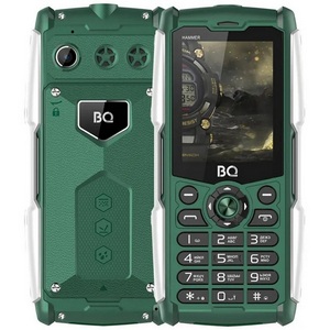 Телефон сотовый BQ 2449 Hammer Green