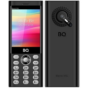 Телефон сотовый BQ 3598 Barrel XXL Black Silver