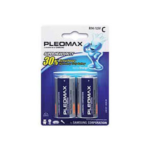 Батарейка PLEOMAX R14 (Samsung)