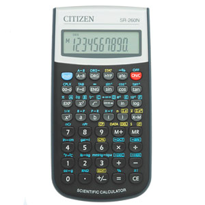 Калькулятор Citizen SR 260 N
