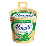 Сыр Альметте творожный 150г с зеленью 60%