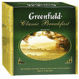 Чай Гринфилд 100п*2г Классический завтрак черный