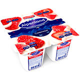 Продукт йогуртный Альпен ленд 95г 7,5% Малина/клубника