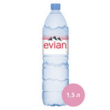 Мин.вода Эвиан 1,5л не газ.