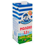 Молоко Простоквашино 950мл 3,2% т/п