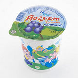 Йогурт фруктовый 200г 2,5% черника КДП