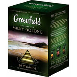 Чай Гринфилд 20п*1,8г Милки Оолонг зеленый пирамидки