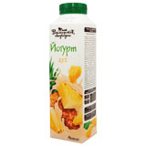 Йогурт питьевой 500г ананас 2,5% т/топ