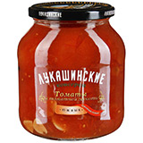 Томаты Лукашинские 670г Южные в томатной мякоти с/б