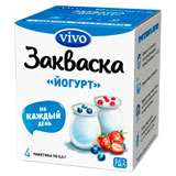 Закваска бактериальная Йогурт ВИВО 4*0,5гр