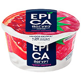 Йогурт Эпика  130г 4,8% гранат-малина