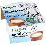 Биойогурт Козилакт 3-4,5% 100г из козьего молока классический