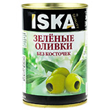 Оливки Иска 300мл зеленые б/к ж/б