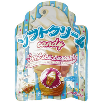 Карамель Сенжоку 67г со вкусом мягкого мороженого