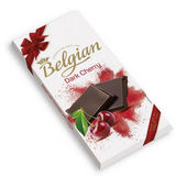 Шоколад Бельгиан 100г темный с вишневой