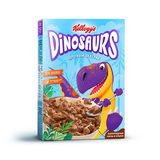 Сухие завтраки Келлог 220г Динозавр шоколадные лапы и клыки