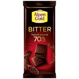 Шоколад Альпен Гольд 80 горький 70%