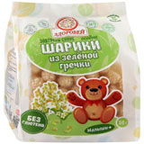 Шарики Здоровей 30г особые из зеленой гречки
