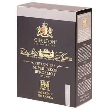 Чай Челтон Благородный Дом 100г черный листовой с бергамотом