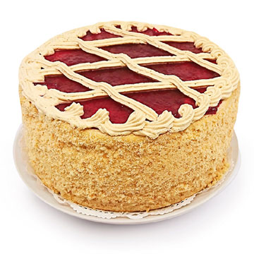 (НК) Торт Песочный с брусникой