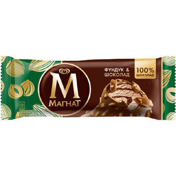 Мороженое Инмарко Магнат 70г Эскимо фундук/шоколад