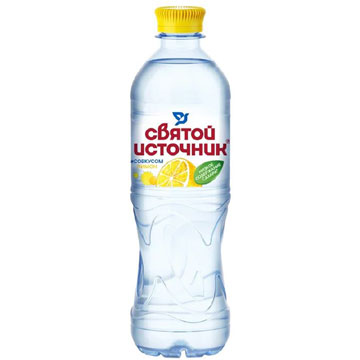 Напиток Святой Источник 0,5л Лимон н/газ п/б