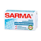 Мыло хозяйственное Сарма 140г отбелив. эффект