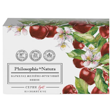 Мармелад Философия 170г желейно-фруктовый вишня