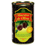 Маслины Маэстро де оливия 360г отборные черные с/к ж/б