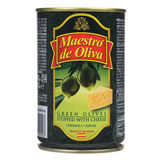 Оливки Маэстро де оливия 300г с сыром